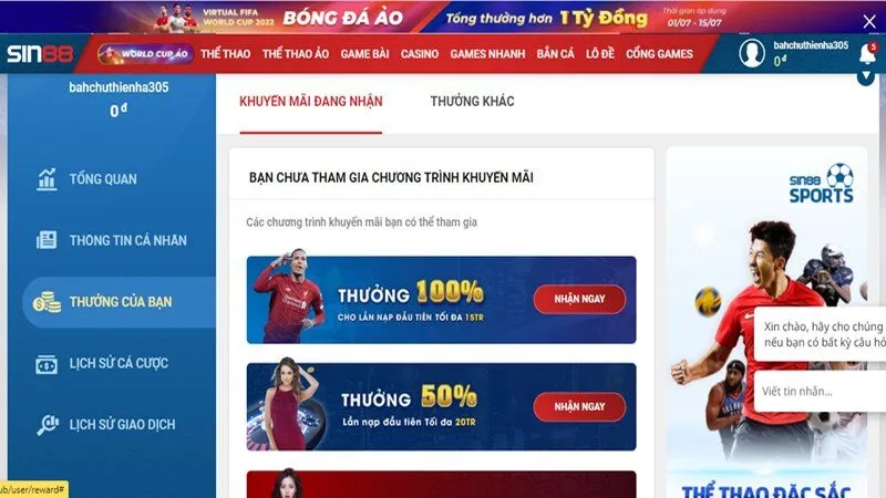 Điều kiện nhận ưu đ&atilde;i tại nh&agrave; c&aacute;i Sin88 m&agrave; hội vi&ecirc;n cần tu&acirc;n thủ&nbsp;