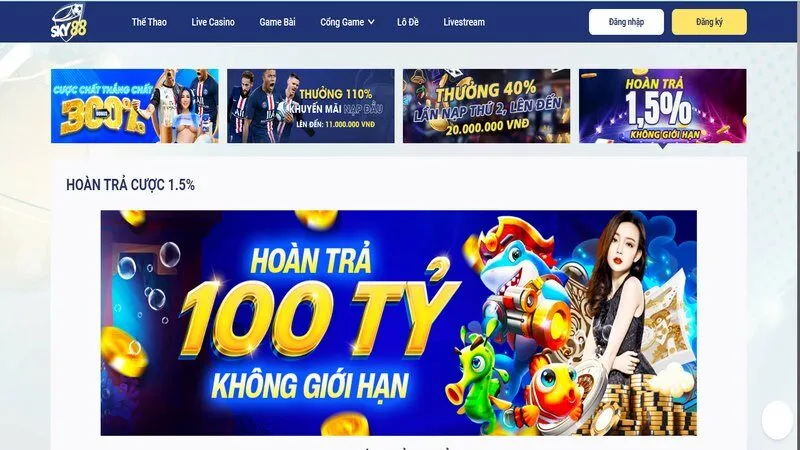 Mọi th&agrave;nh vi&ecirc;n đều c&oacute; thể tham gia v&agrave; nhận thưởng từ ưu đ&atilde;i Sky88